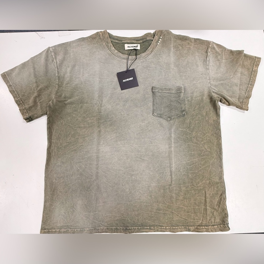 Alchemist Acid wash Pocket Tee for men PR8